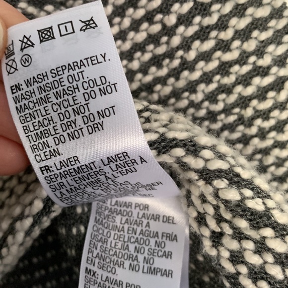 ROXY Marled Gray KNIT Pullover SWEATER - Picture 7 of 12